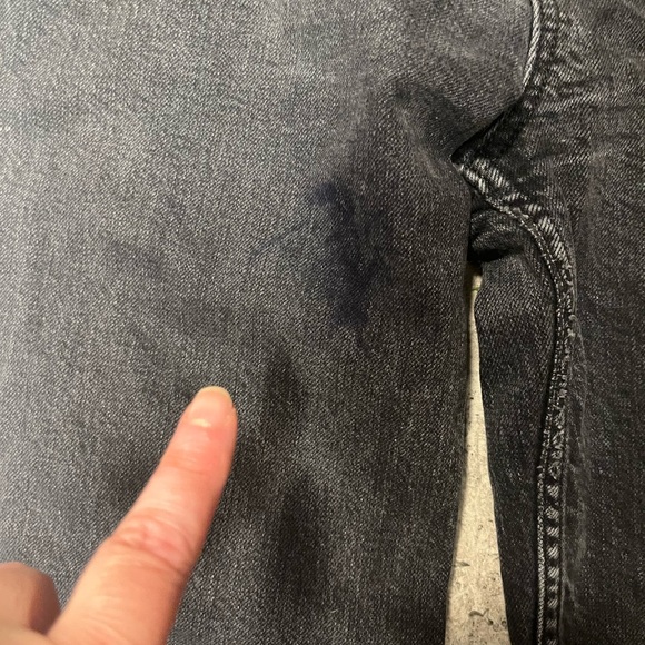 Hudson Remi Straight Cropped Jeans with raw distressed hems SZ 29 - Picture 2 of 8